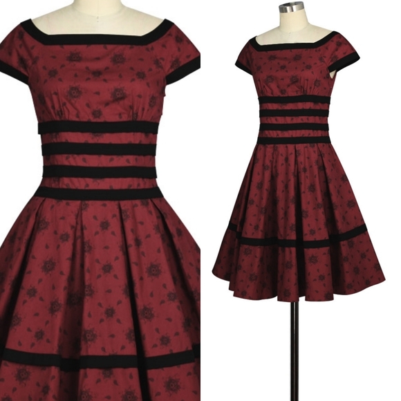 Pin Up Swing Dance Dress - Picture 3 of 5
